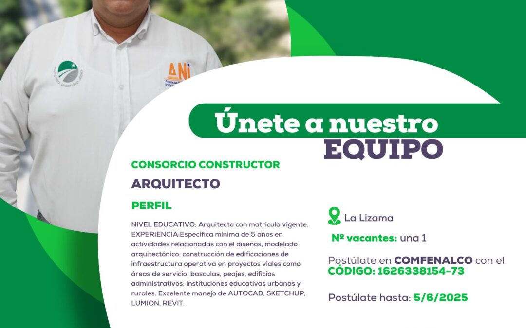 Arquitecto (Consorcio Constructor)