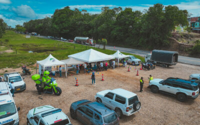 Comenzamos el Puente de Velitas promoviendo la seguridad vial